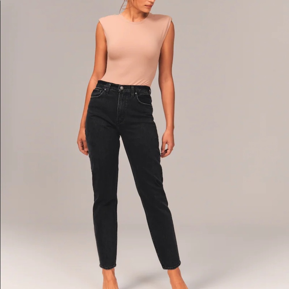 A&F mom jeans